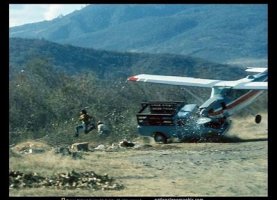 airplane hits pickup in south america.jpg